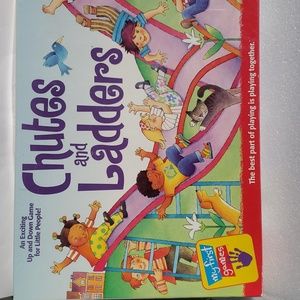 Chutes and Ladders board game. No reading required. For ages 3-6.